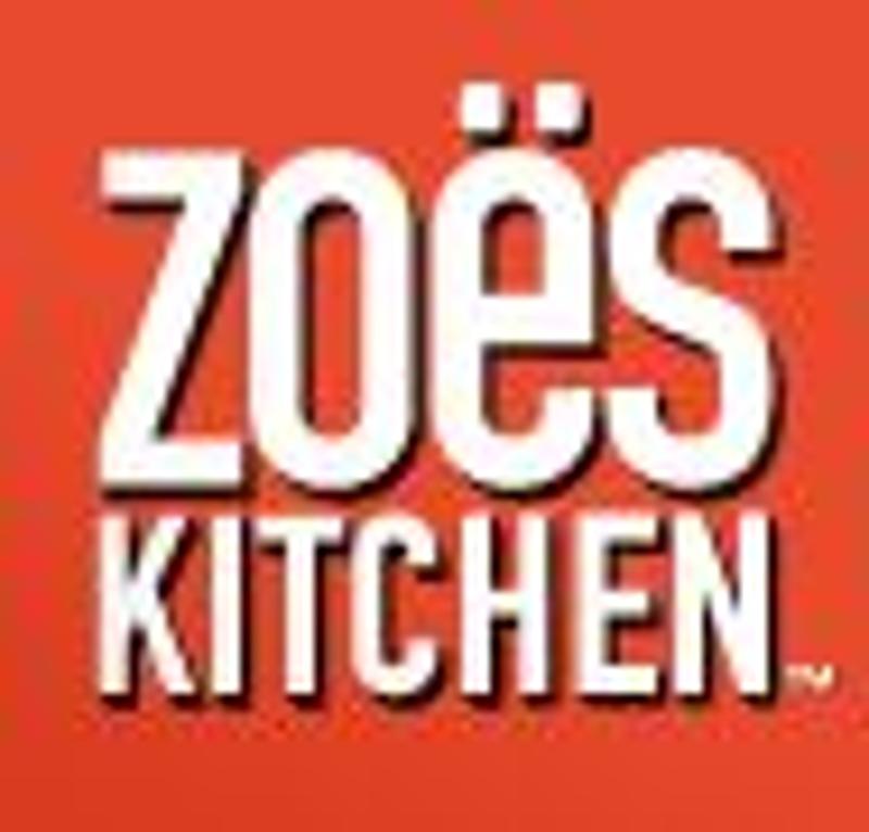 Zoes Kitchen Coupons & Promo Codes